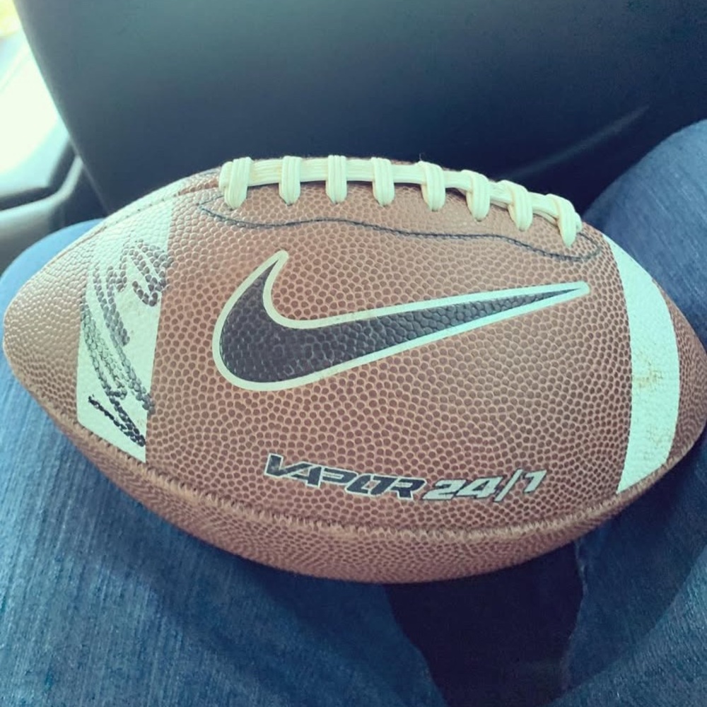 Von Miller signed football